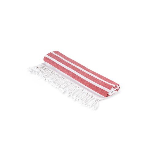 SARDENHA. Serviette de plage en coton (70% recyclé) et polyester (30% recyclé) (180 g/m²)