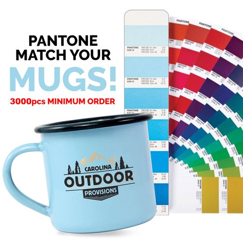 Premium Enamel Mugs (568ml/20oz) - White