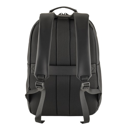 Mochila para ordenador portátil (15) en PU suave resistente al agua. Mochila para ordenador portátil (15) en PU suave resistente al agua.