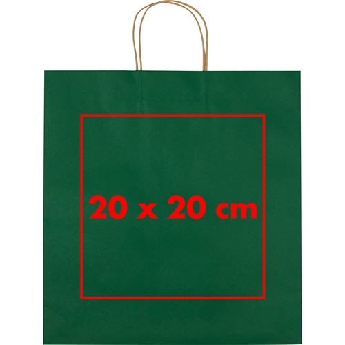 Borsa grande in carta riciclata con due maniglie GUS Borsa grande in carta riciclata con due maniglie GUS