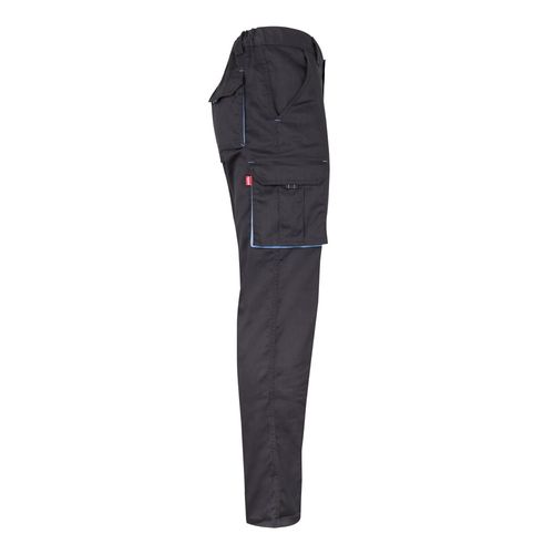 VL FIDES. Two-tone, multi-pocket stretch trousers (240g/m²), in cotton (46%), EME (38%) and polyester (16%) VL FIDES. Two-tone, multi-pocket stretch trousers (240g/m²), in cotton (46%), EME (38%) and polyester (16%)