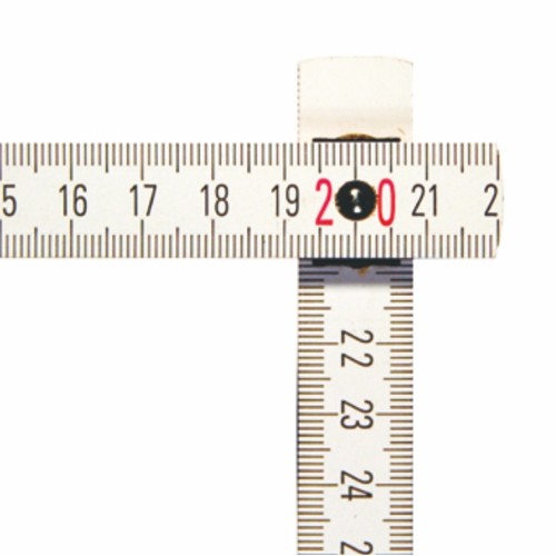 Wooden folding rule