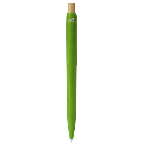 PENNA A SFERA CON REFILL BLU IN PAGLIA DI GRANO+ABS E BAMBÙ PENNA A SFERA CON REFILL BLU IN PAGLIA DI GRANO+ABS E BAMBÙ
