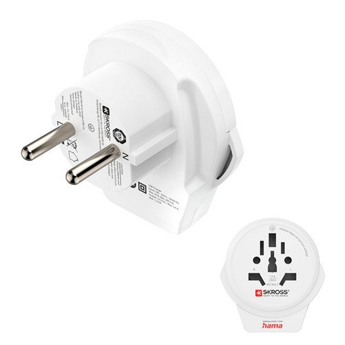 Adaptateur de voyage Skross for Hama USB Adaptateur de voyage Skross for Hama USB