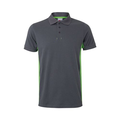 VL SUPAY. Polo bicolore piqué (180g/m²), a maniche corte, in cotone (60%) e poliestere (40%)