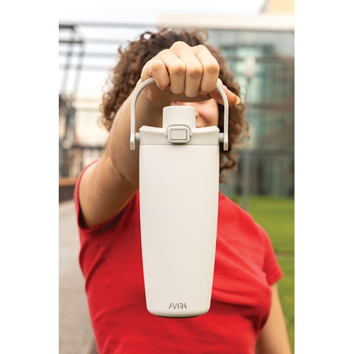 Avira Ayala RCS re-steel duosip lockable crossbody tumbler