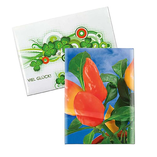 Zaadzakjes mini standaard papier - Paprika Zaadzakjes mini standaard papier - Paprika