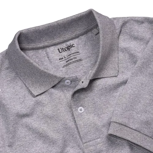 100% recycled fabric polo