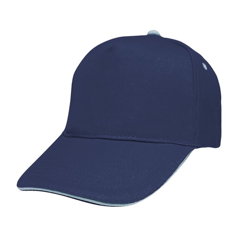 CASQUETTE 5 PANNEAUX SANDWICH EN 100% COTON CASQUETTE 5 PANNEAUX SANDWICH EN 100% COTON