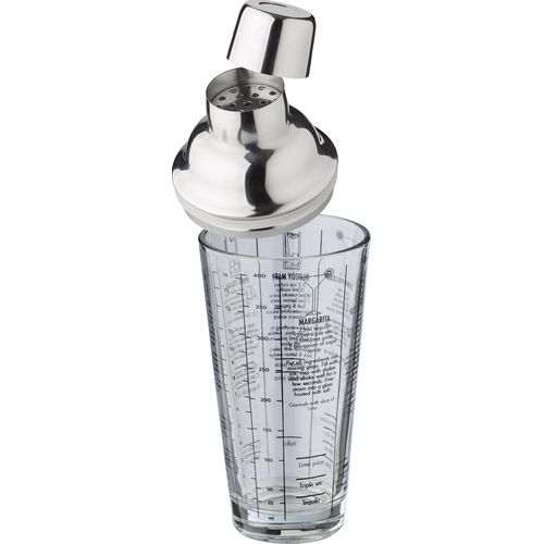 Glass cocktail shaker (400 ml) Adela Glass cocktail shaker (400 ml) Adela