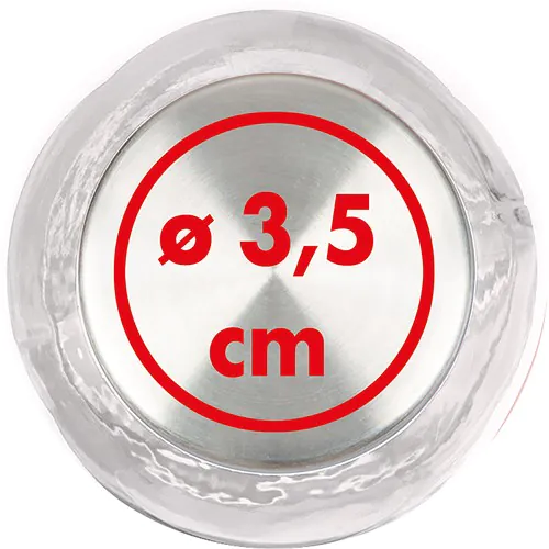 Borraccia colorata con tappo grigio Borraccia colorata con tappo grigio