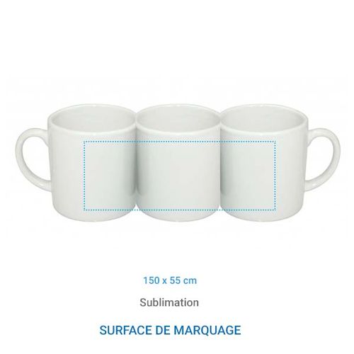 Mug BUDGET S blanc - 210 ml Mug BUDGET S blanc - 210 ml