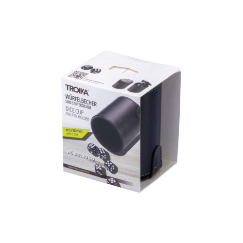 Dice Cup & Pen Holder TROIKA WÜRFEL TO GO