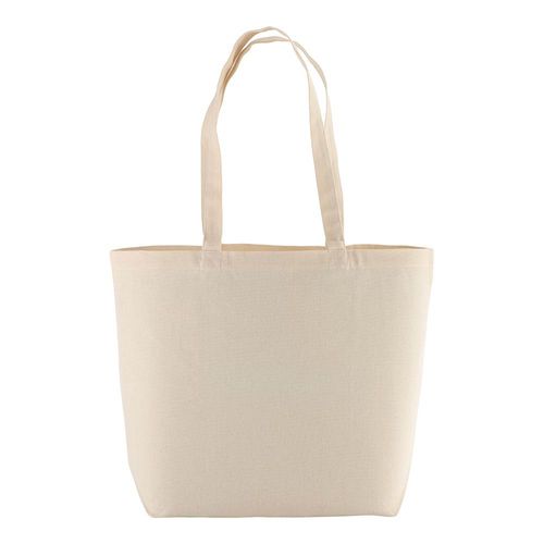 135 g/m2 cotton shopping bag, long handles and bottom gusset 135 g/m2 cotton shopping bag, long handles and bottom gusset