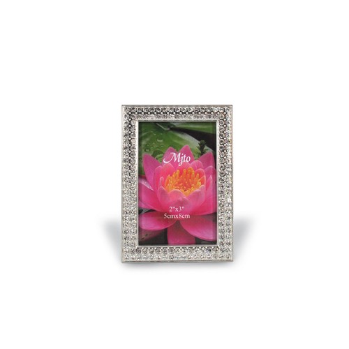 PORTE-PHOTOS ARGENT CRISTAL - 50x80 mm PORTE-PHOTOS ARGENT CRISTAL - 50x80 mm