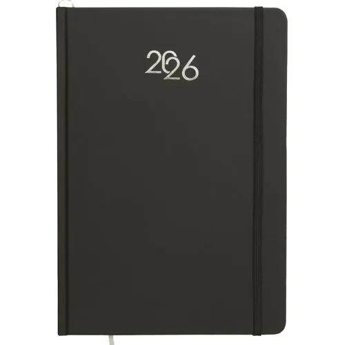 Agenda hebdomadaire 2026, couverture rigide en carton laminé