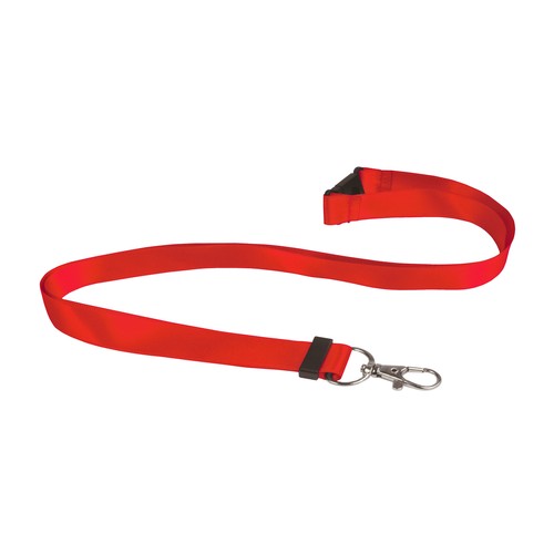 Lanyard avec attache de sécurité et mousqueton Lanyard avec attache de sécurité et mousqueton