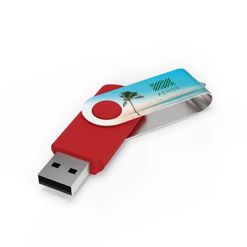 USB Stick Twister (Rood, 8GB 2.0, Maximale bedrukking voorzijde, Maximale bedrukking achterzijde) USB Stick Twister (Rood, 8GB 2.0, Maximale bedrukking voorzijde, Maximale bedrukking achterzijde)