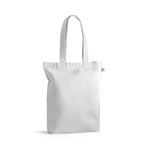 MERIDA. Katoenen (50%), gerecycleerd katoenen (30%) en polyester (20% rPET) tas (220 g/m²)