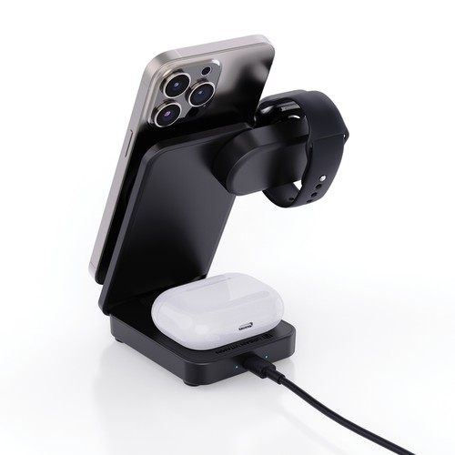 Urban Vitamin Arcadia RCS rplastic 15W 3in1 magnetic charger