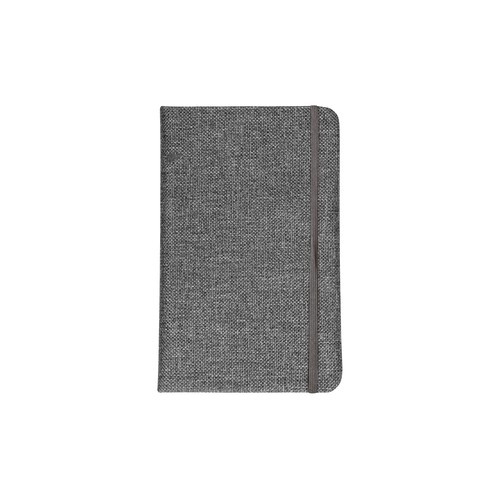 Carnet avec couverture en papier recyclé, feuilles à lignes, coloris ivoire