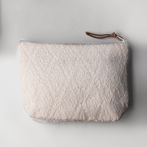 Pochette en coton et polyester Baone
