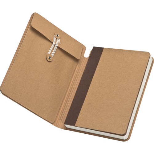 Carnet avec fermeture par bande élastique