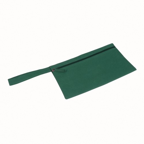 Porte-documents en polyester avec fermeture zip et poignée pratique Porte-documents en polyester avec fermeture zip et poignée pratique