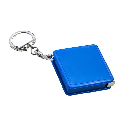 Key ring with retractable flexible tape measure, 1 m Key ring with retractable flexible tape measure, 1 m