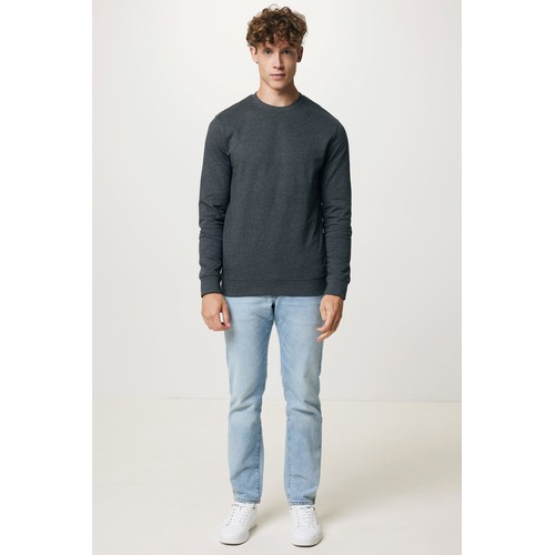 IQONIQ Denali gerecycled katoen sweater ongeverfd