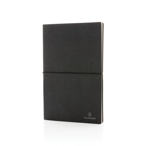 A5 GRS recycled leather notebook A5 GRS recycled leather notebook