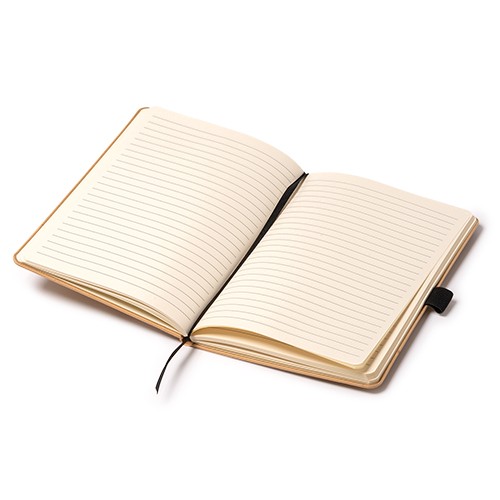A5 notebook. Pen loop. Bookmark and c Anìsio