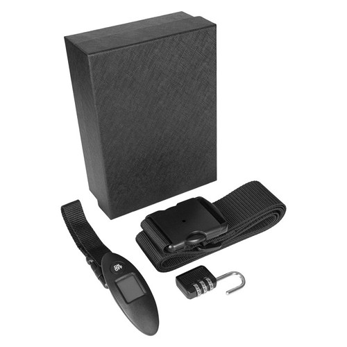 Travel set Mauro Conti, digital luggage scale, luggage strap, travel padlock | Abigail Travel set Mauro Conti, digital luggage scale, luggage strap, travel padlock | Abigail