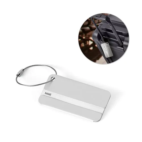 EMIL. Aluminium luggage tag EMIL. Aluminium luggage tag