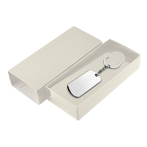 CARDBOARD BOX IVORY - KEYCHAIN NOT INCL.