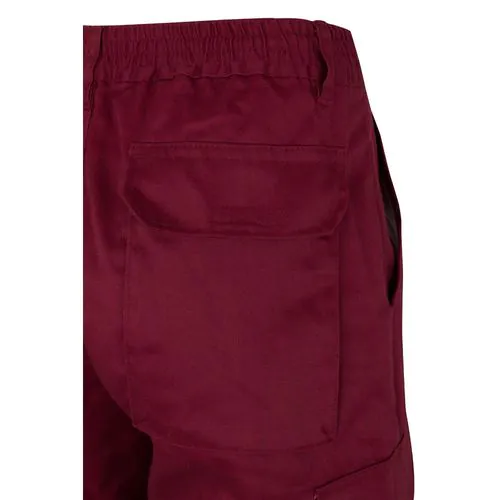 VL POSEIDON. Pantalón de sarga multibolsillos bicolor (210 g/m²), en algodón (20 %) y poliéster (80 %)