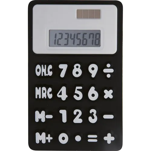 8 DIGIT RUBBER AND PLASTIC CALCULATOR 8 DIGIT RUBBER AND PLASTIC CALCULATOR