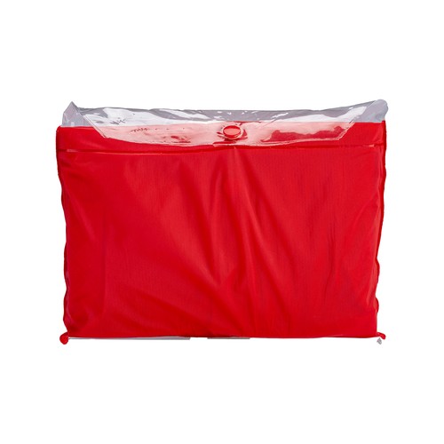 Embossed PVC (200 g) raincoat, supplied in a pocket-sized bag. One size Embossed PVC (200 g) raincoat, supplied in a pocket-sized bag. One size