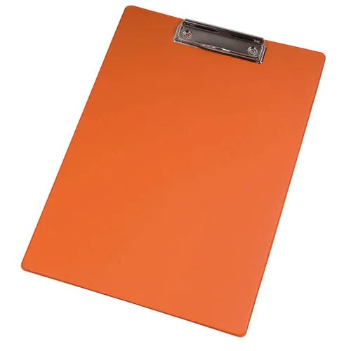 Plastic A4 folder with metal clip Plastic A4 folder with metal clip