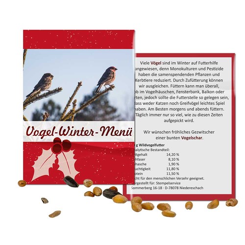 Graines pour oiseaux en sachet - la norme Graines pour oiseaux en sachet - la norme