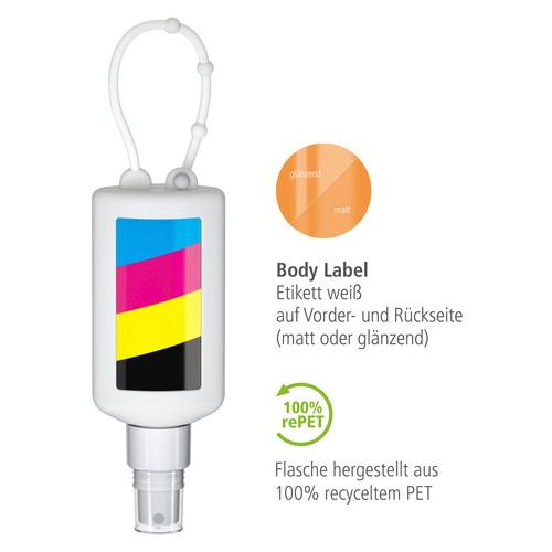 Lavender Spray, 50 ml Bumper frost, Body Label (R-PET) Lavender Spray, 50 ml Bumper frost, Body Label (R-PET)