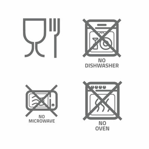 Bouteille isotherme 500 ml Mauro Conti, tasse avec récipient | Noah Bouteille isotherme 500 ml Mauro Conti, tasse avec récipient | Noah