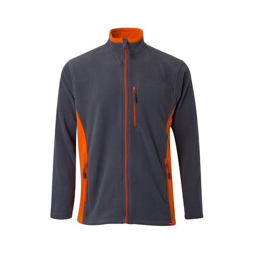 VL GERAS. Two-tone fleece jacket (220g/m²) in polyester (100%) VL GERAS. Two-tone fleece jacket (220g/m²) in polyester (100%)