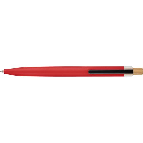 Recycled aluminium lacquered push ballpen Maren