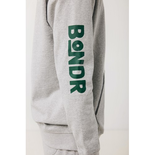 Sweat à capuche en coton recyclé et non teinté IQONIQ Torres