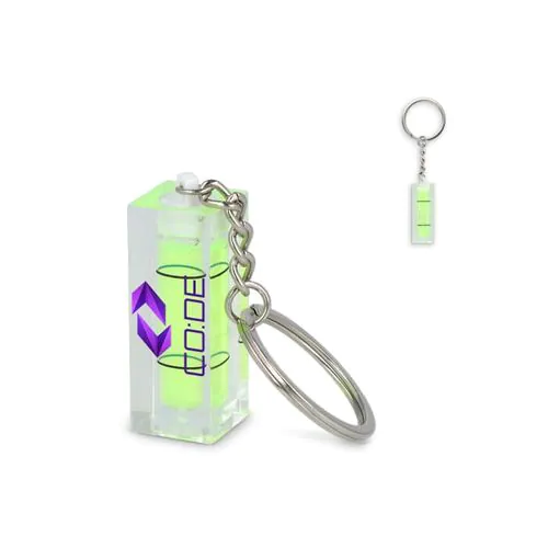 Keychain with Spirit Level Keychain with Spirit Level