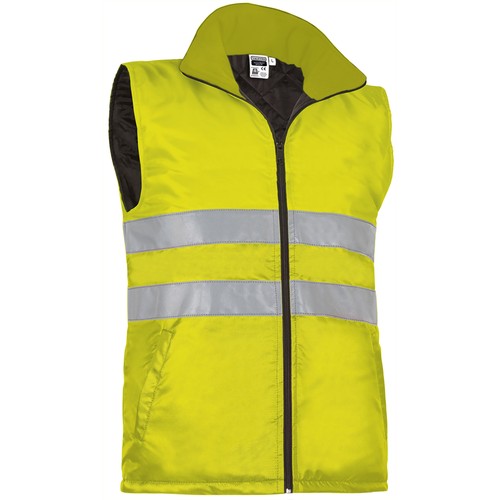 bodywarmervest met reflecterende strepen bodywarmervest met reflecterende strepen