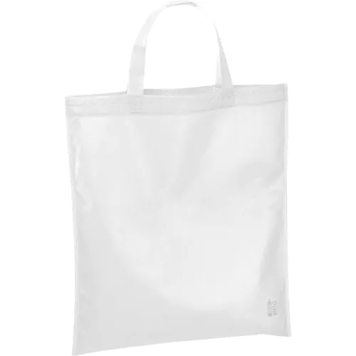 Borsa da shopping realizzata in tessuto non tessuto riciclato PELAGIA