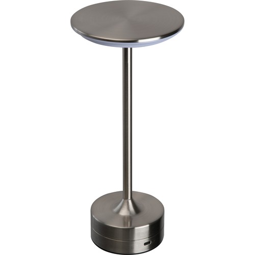 Lampe de table en acier inoxydable