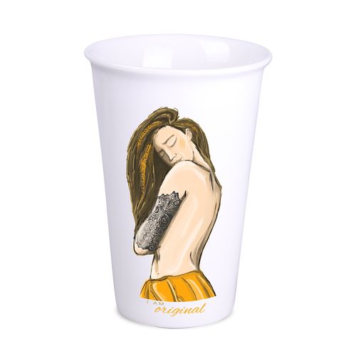 Beker Freedom 280ml wit Beker Freedom 280ml wit